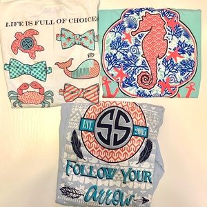 Simply Southern Lot of Tees